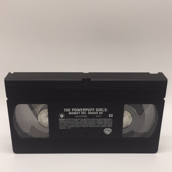 The Powerpuff Girls Monkey See Doggie Do VHS Video Animated Cartoon Network - Picture 5 of 8